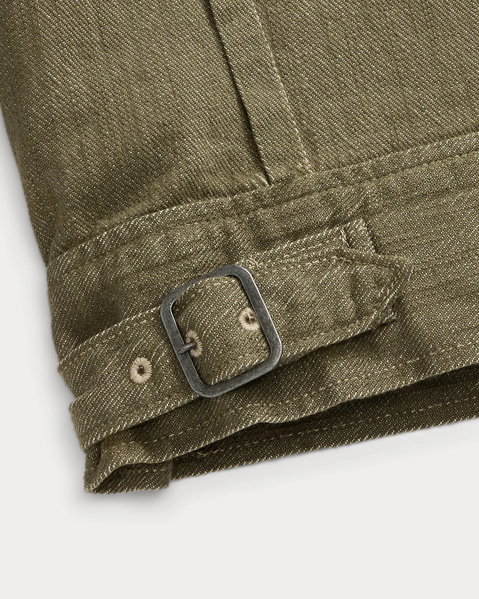 RRL Olive Slub Denim Jacket