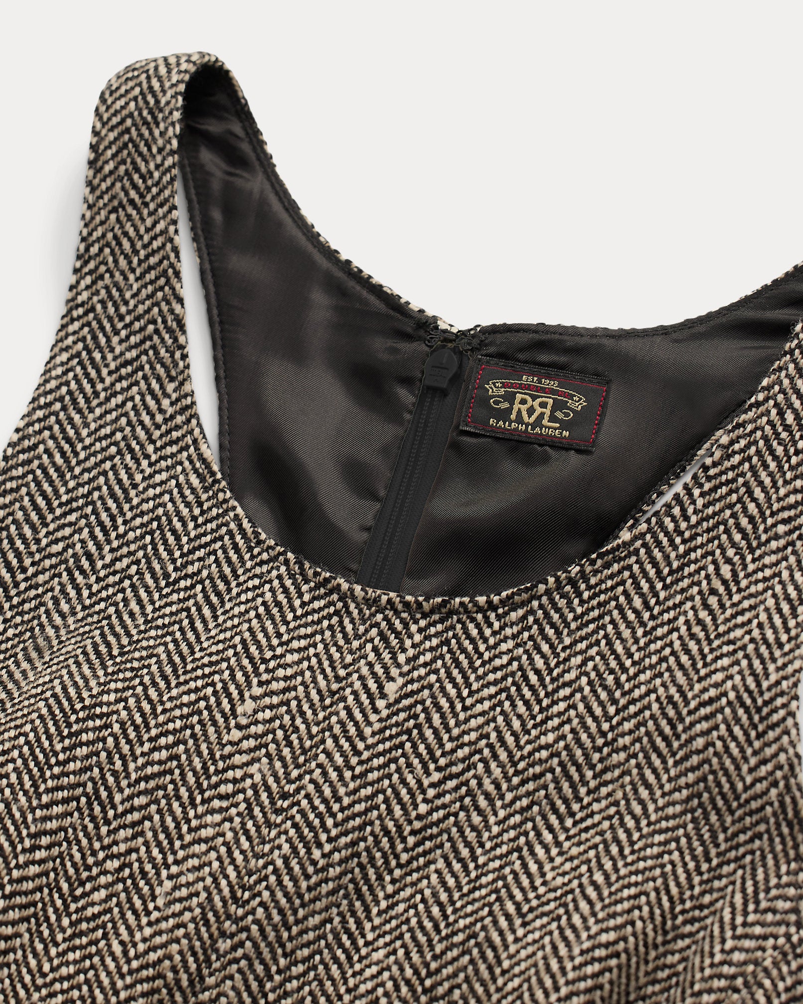 RRL Herringbone Tweed Racerback Dress