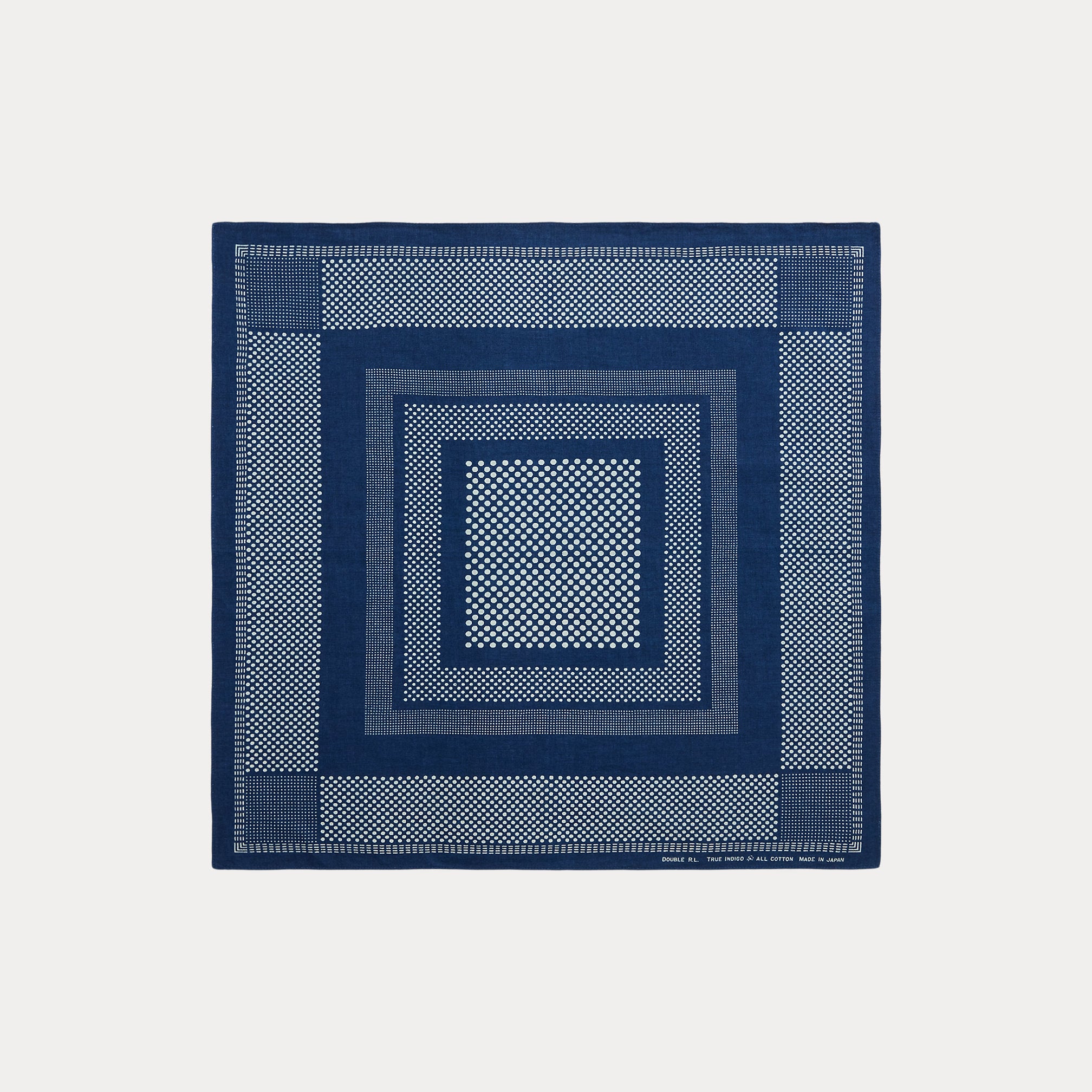 RRL Polka-Dot Cotton Bandanna