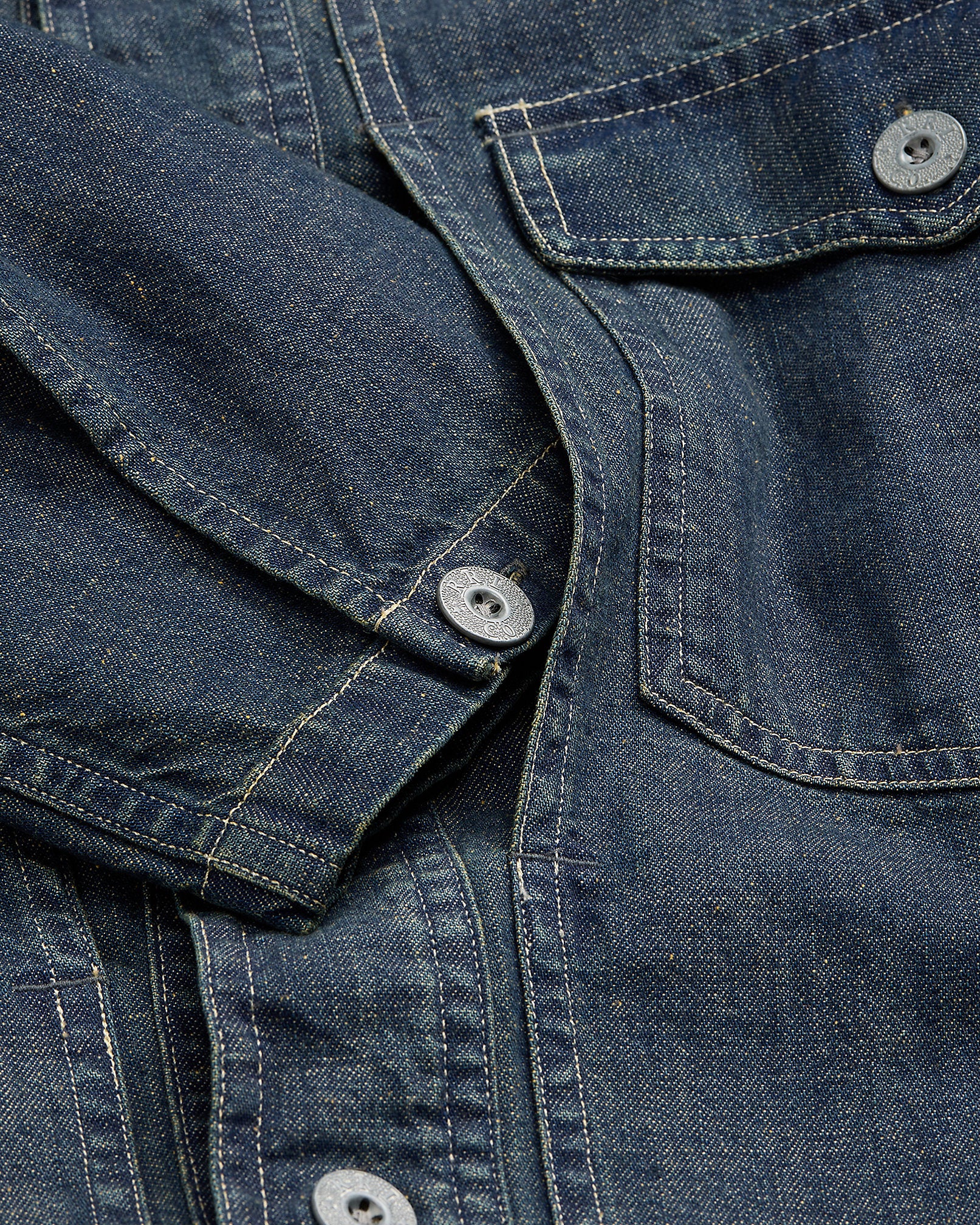 RRL Indigo Denim Overshirt