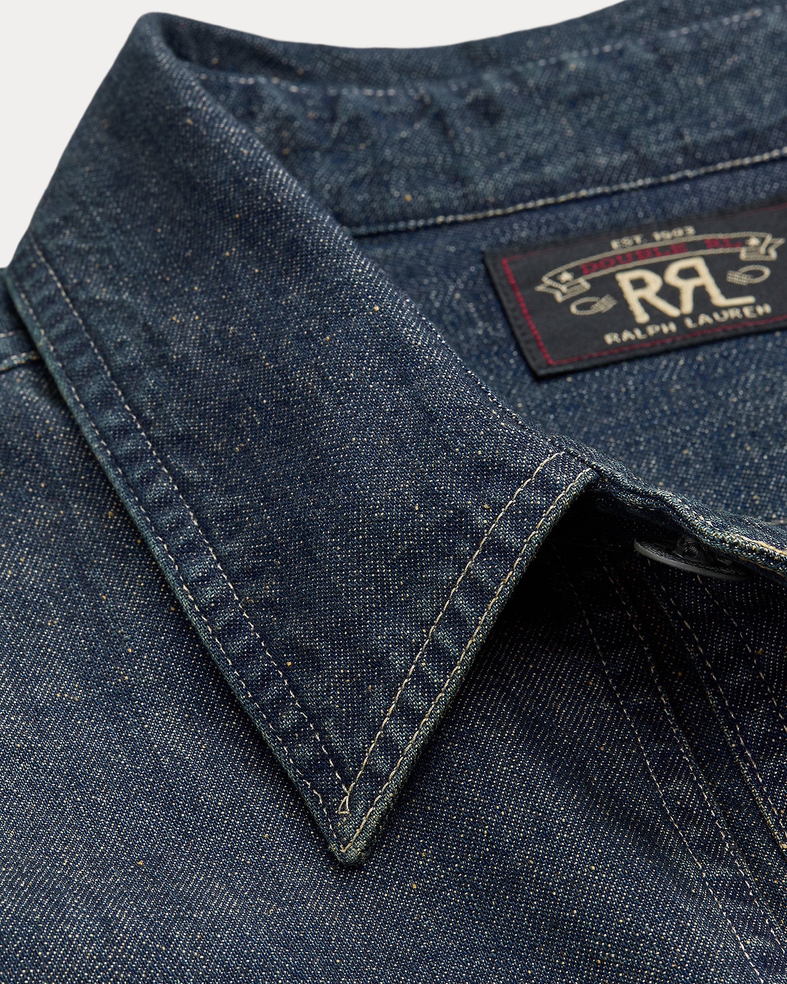 RRL Indigo Denim Overshirt