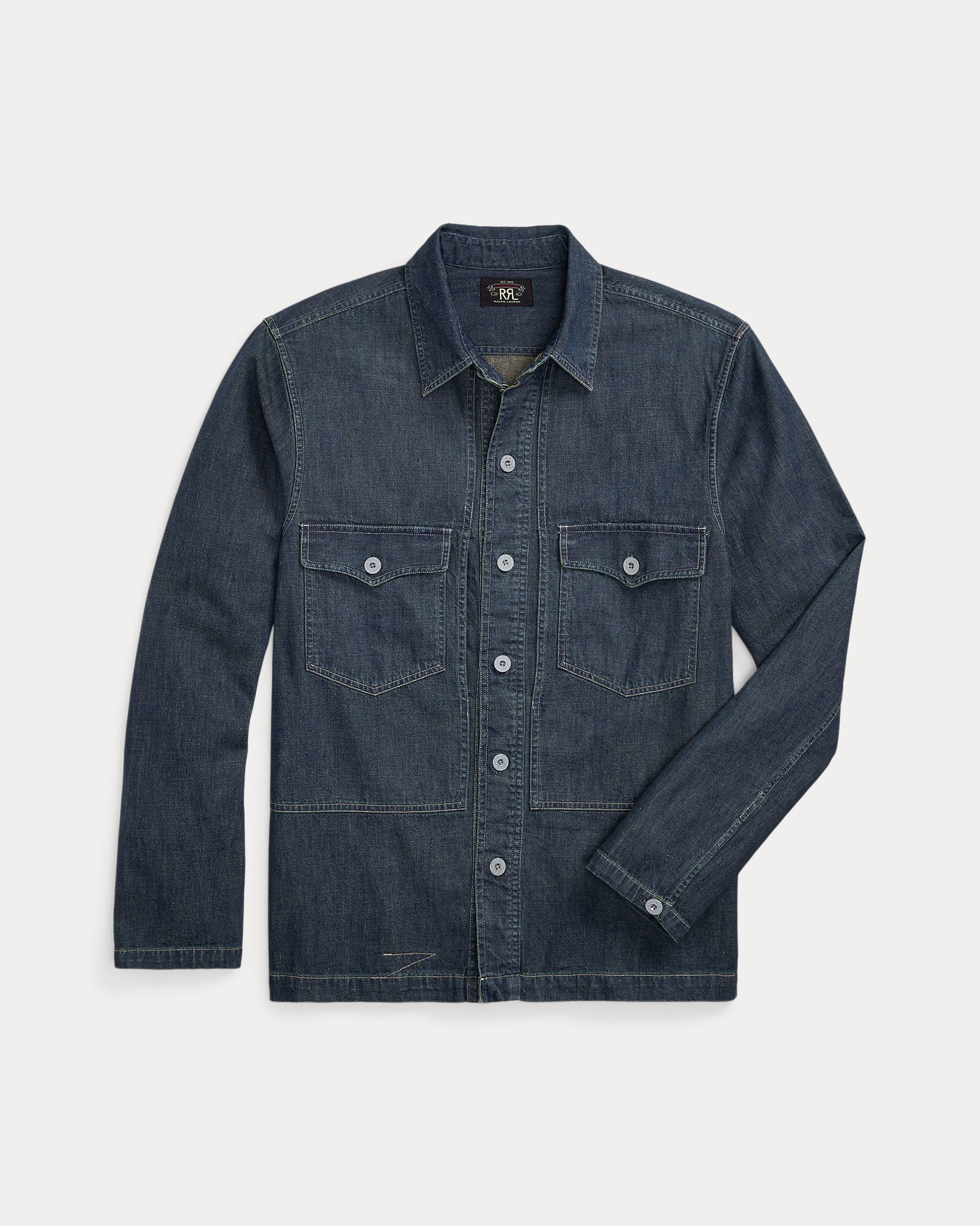 RRL Indigo Denim Overshirt