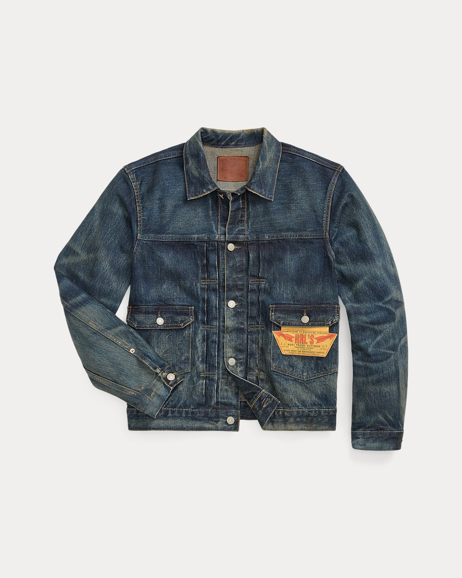 RRL Westview Denim Trucker Jacket