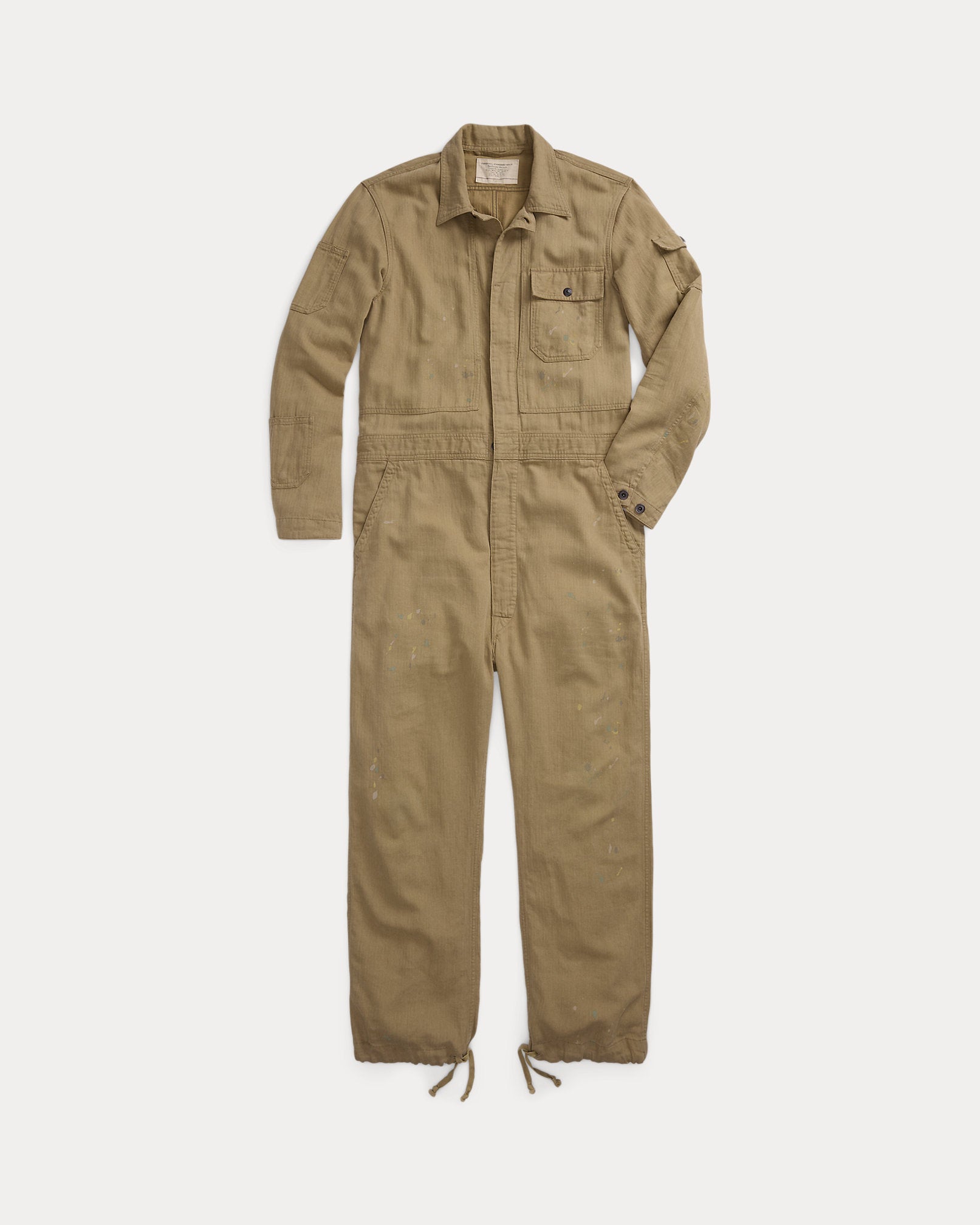 RRL Linen-Cotton Herringbone Twill Coverall