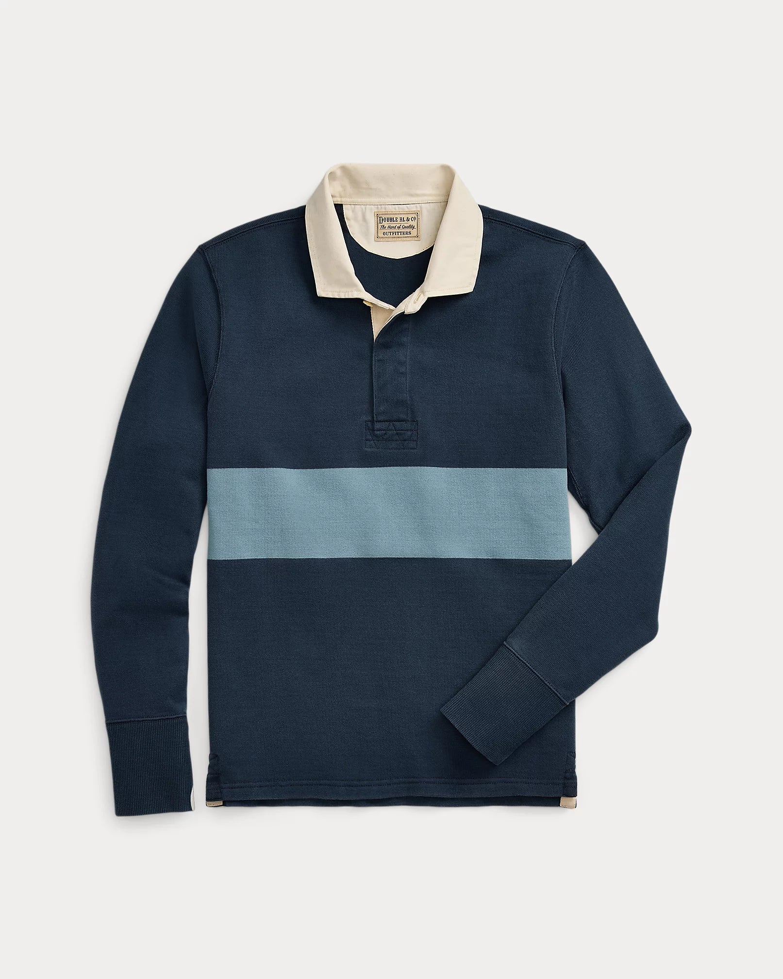 RRL Oversize Striped Jersey Rugby Shirt