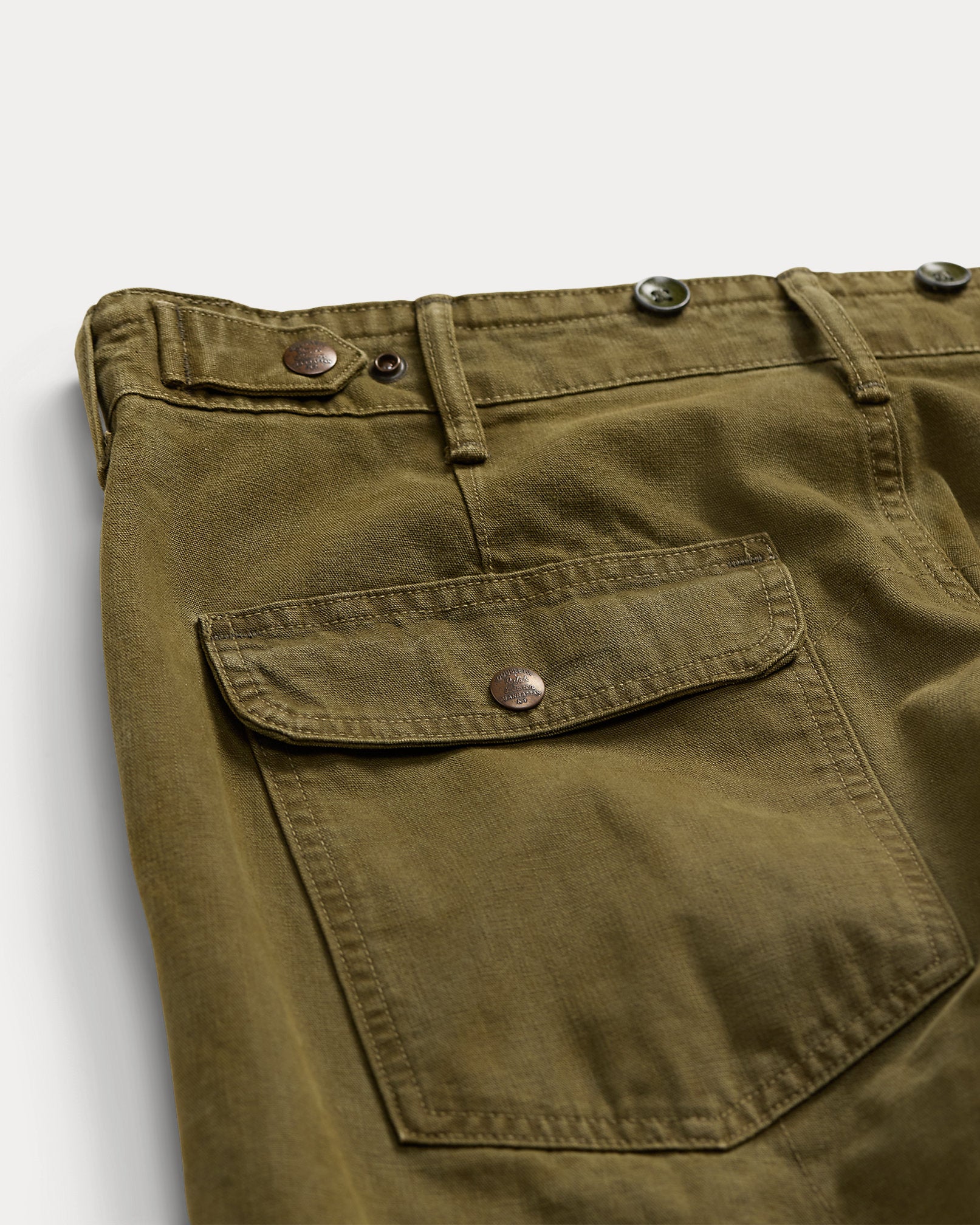 RRL Engineer Fit Canvas Pant