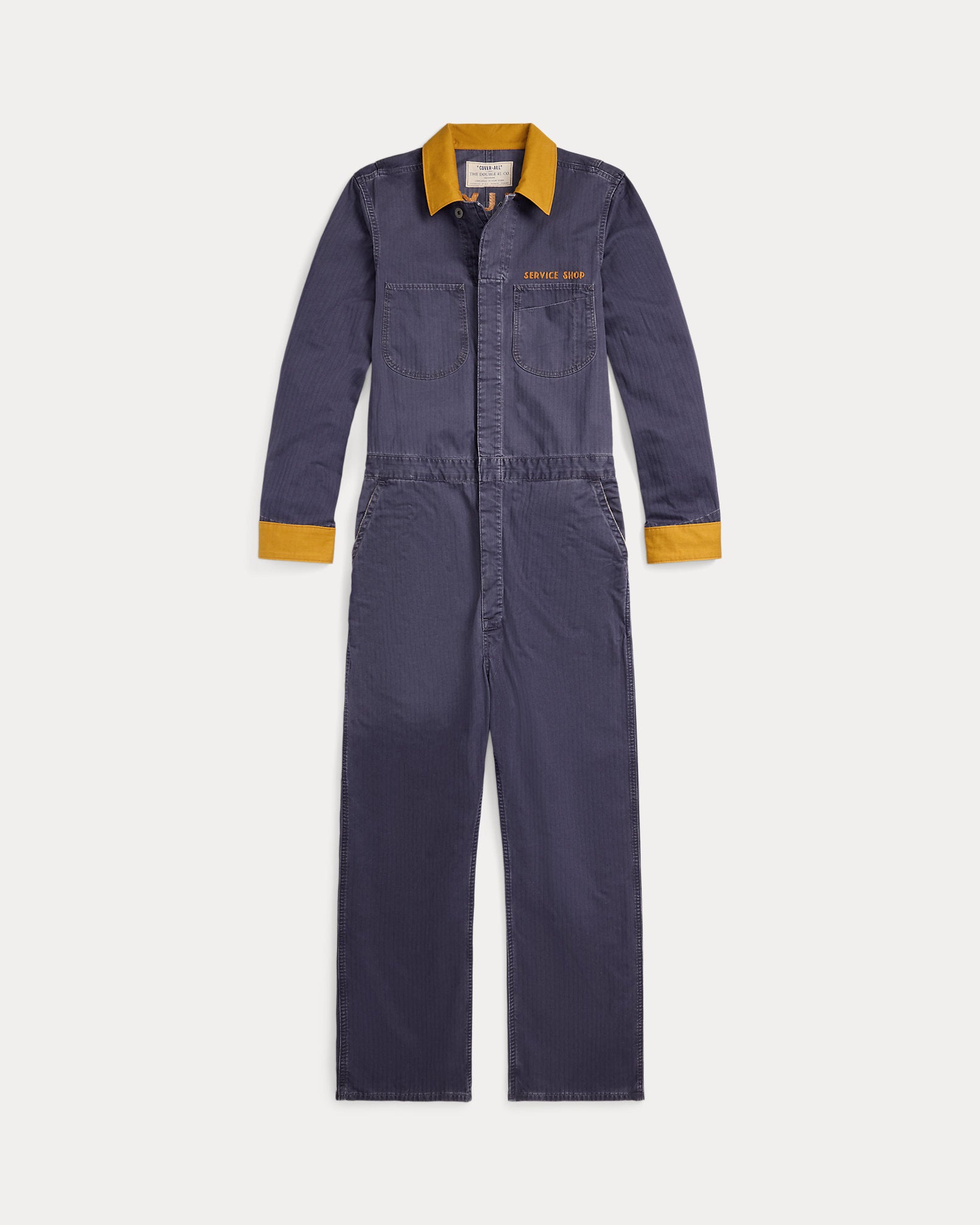 RRL Embroidered Herringbone Twill Coverall