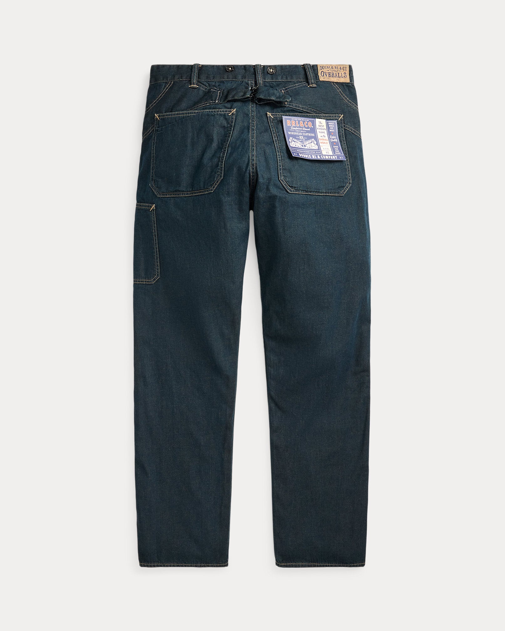 RRL Engineer Fit Indigo Denim Pant