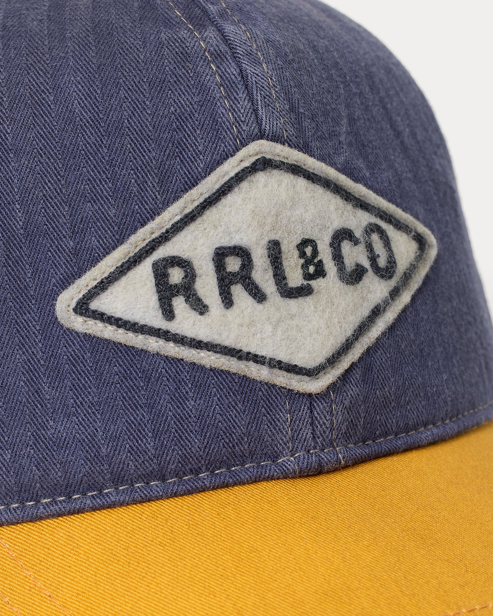 RRL Herringbone Twill Trucker Cap