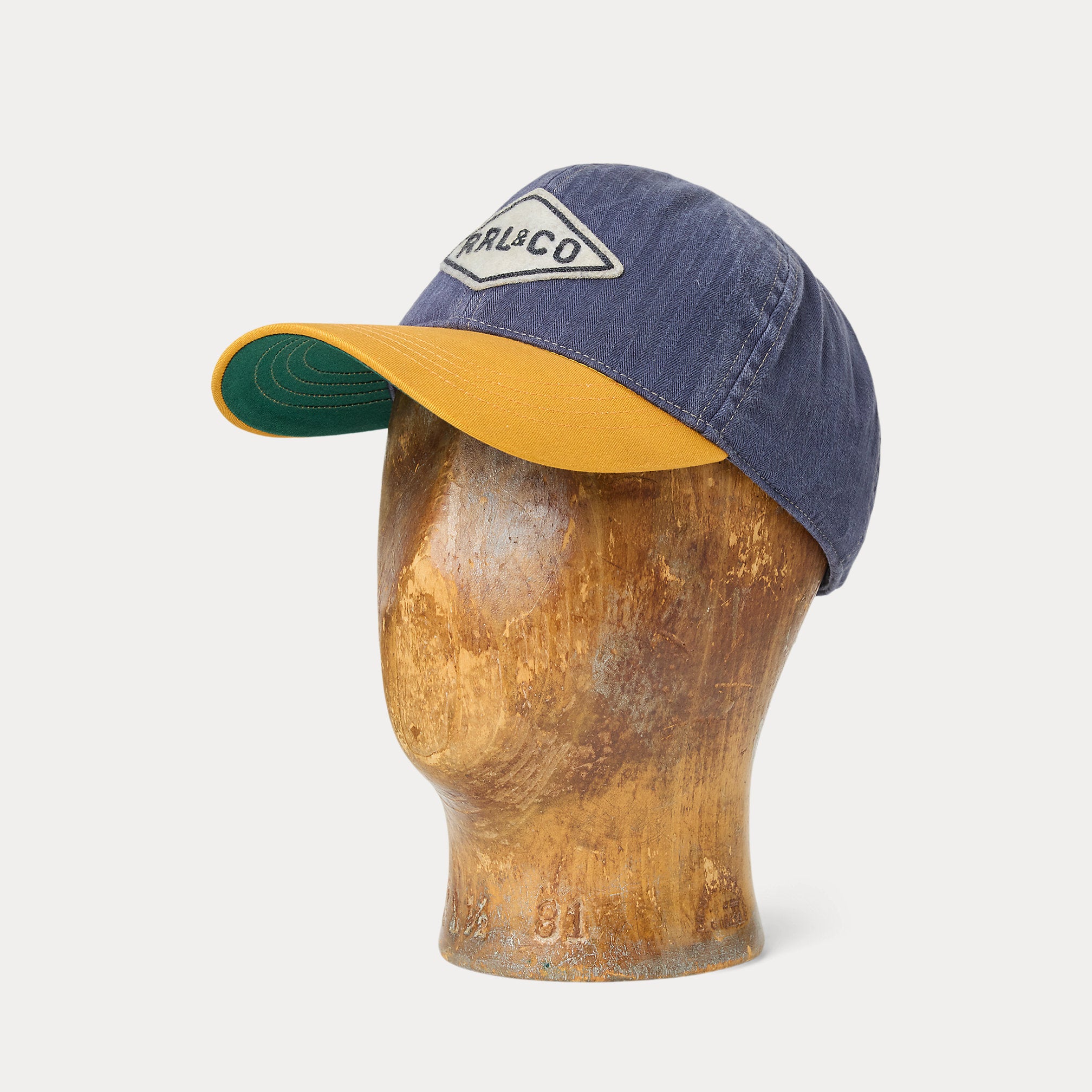 RRL Herringbone Twill Trucker Cap