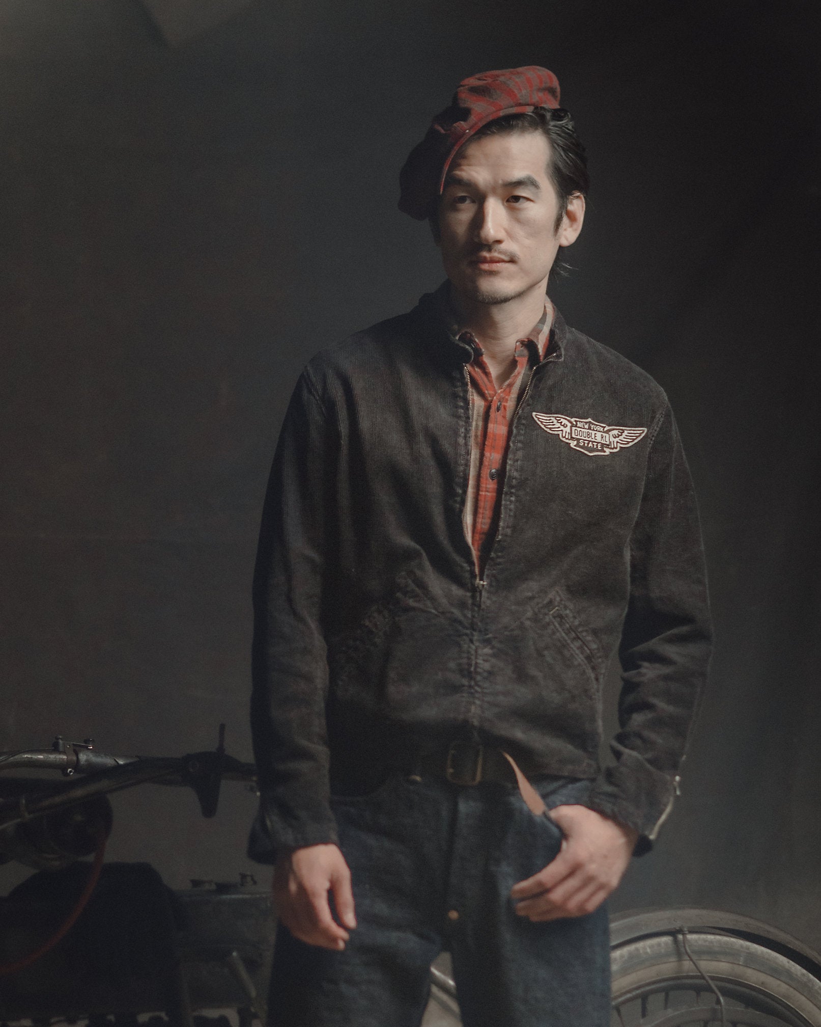 RRL Corduroy Café Racer Jacket