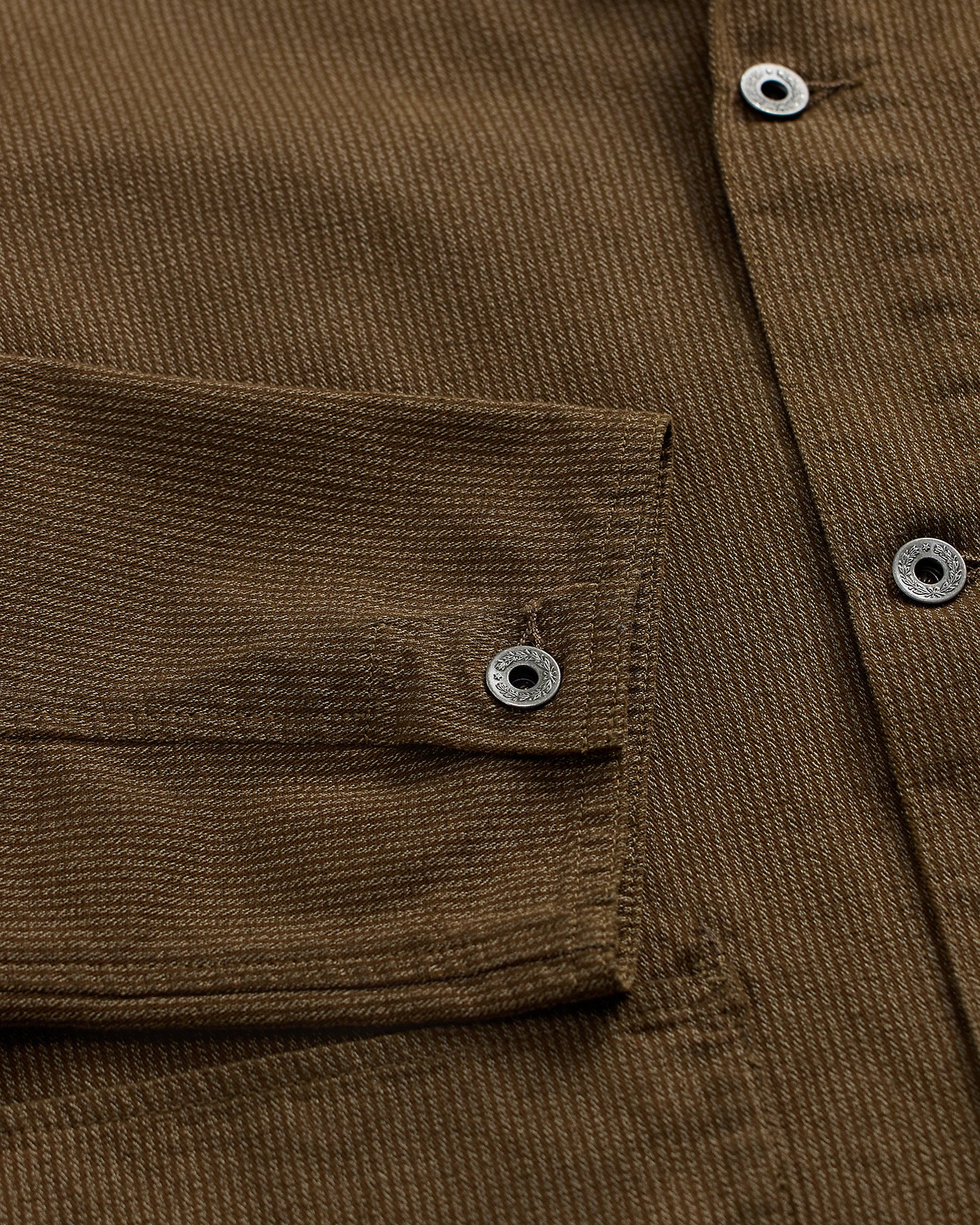 RRL Striped Twill Utility Jacket