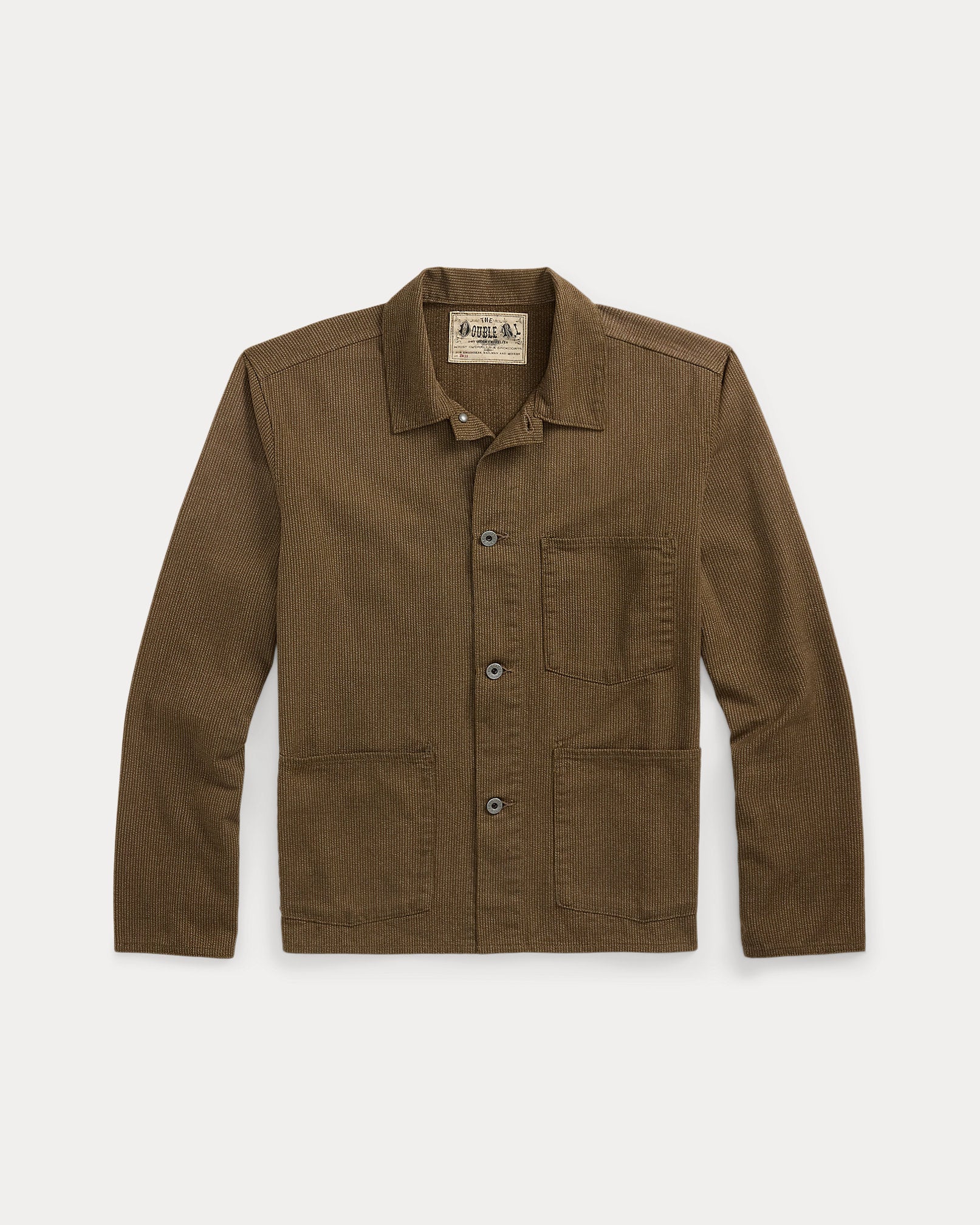 RRL Striped Twill Utility Jacket