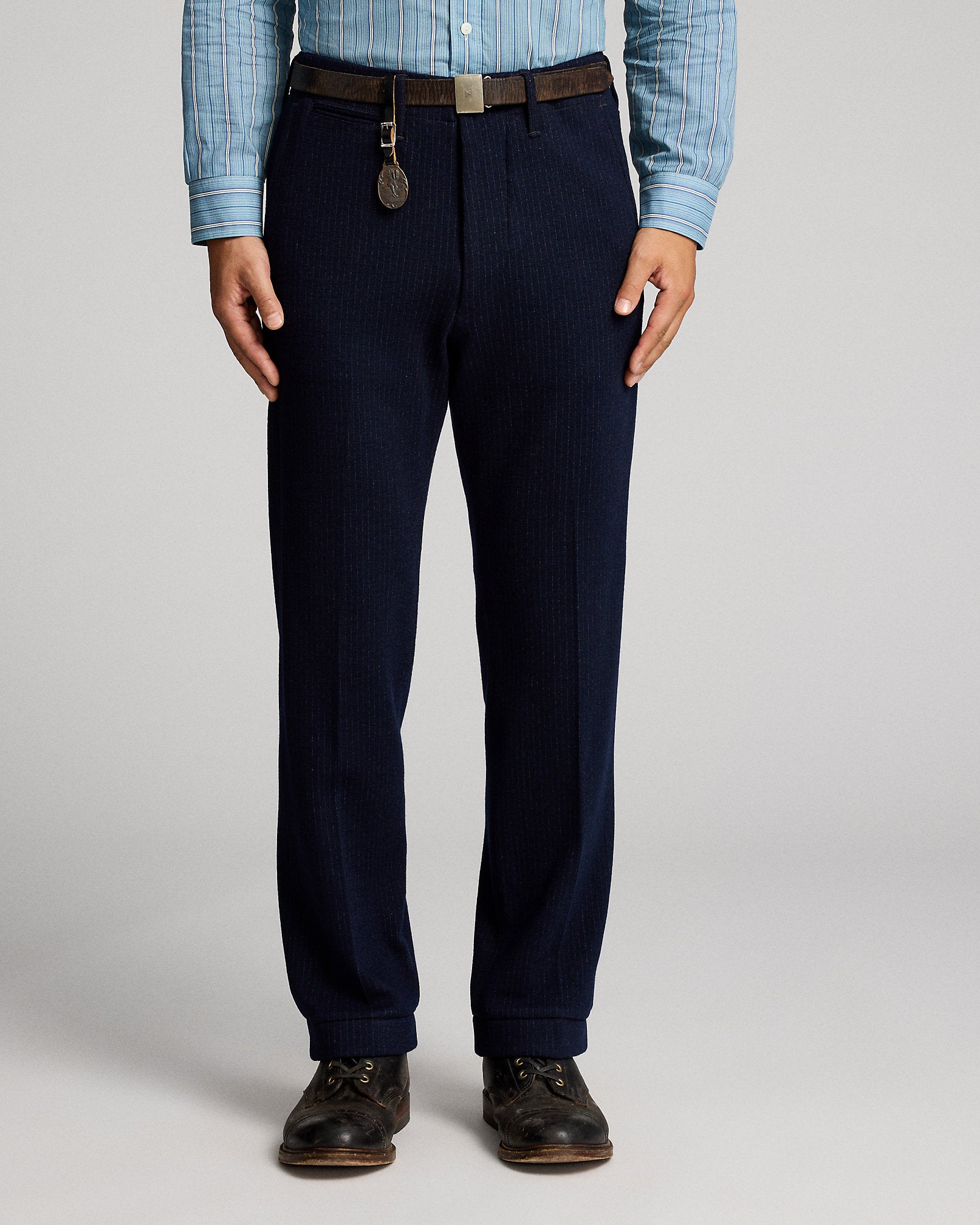 RRL Striped Wool-Blend Officer’s Pant