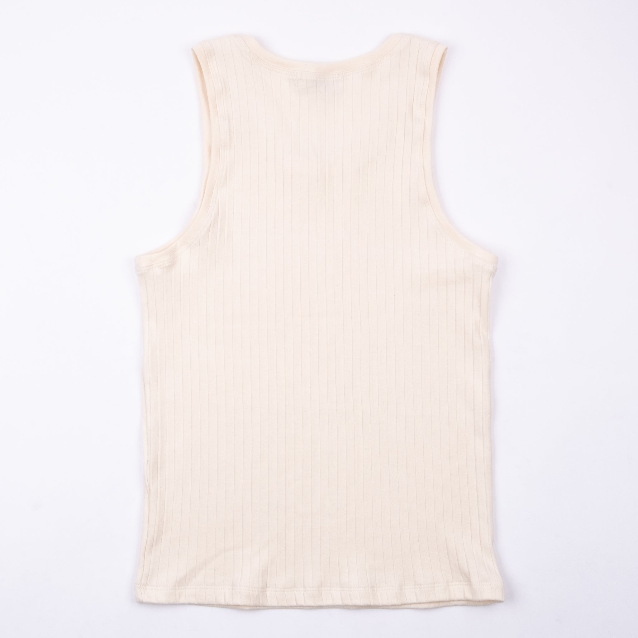 FREENOTE COTTON RIBBED TANK - NATURAL