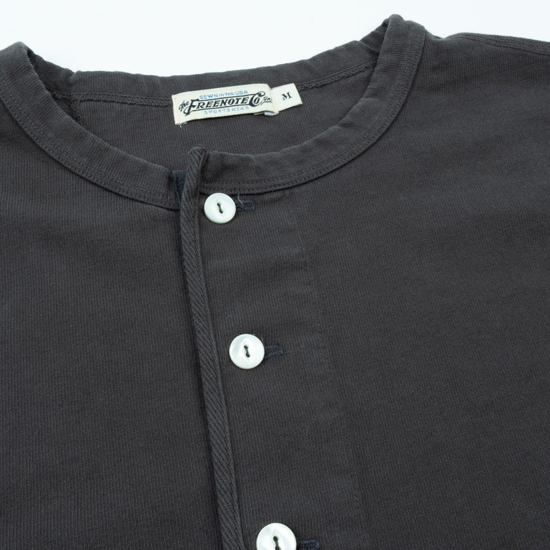 Freenote 13 Ounce Henley L/S Midnight