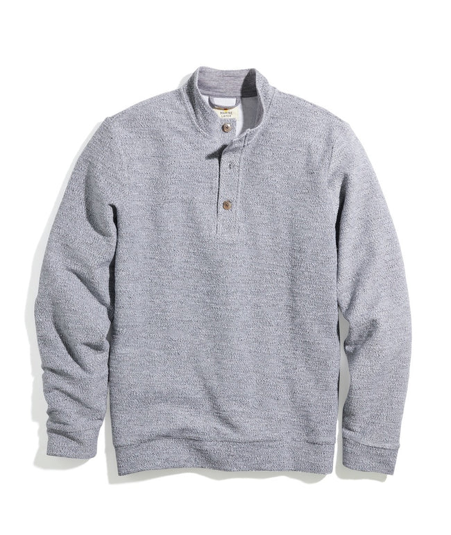 Clayton Textured Pullover - Grey Texture