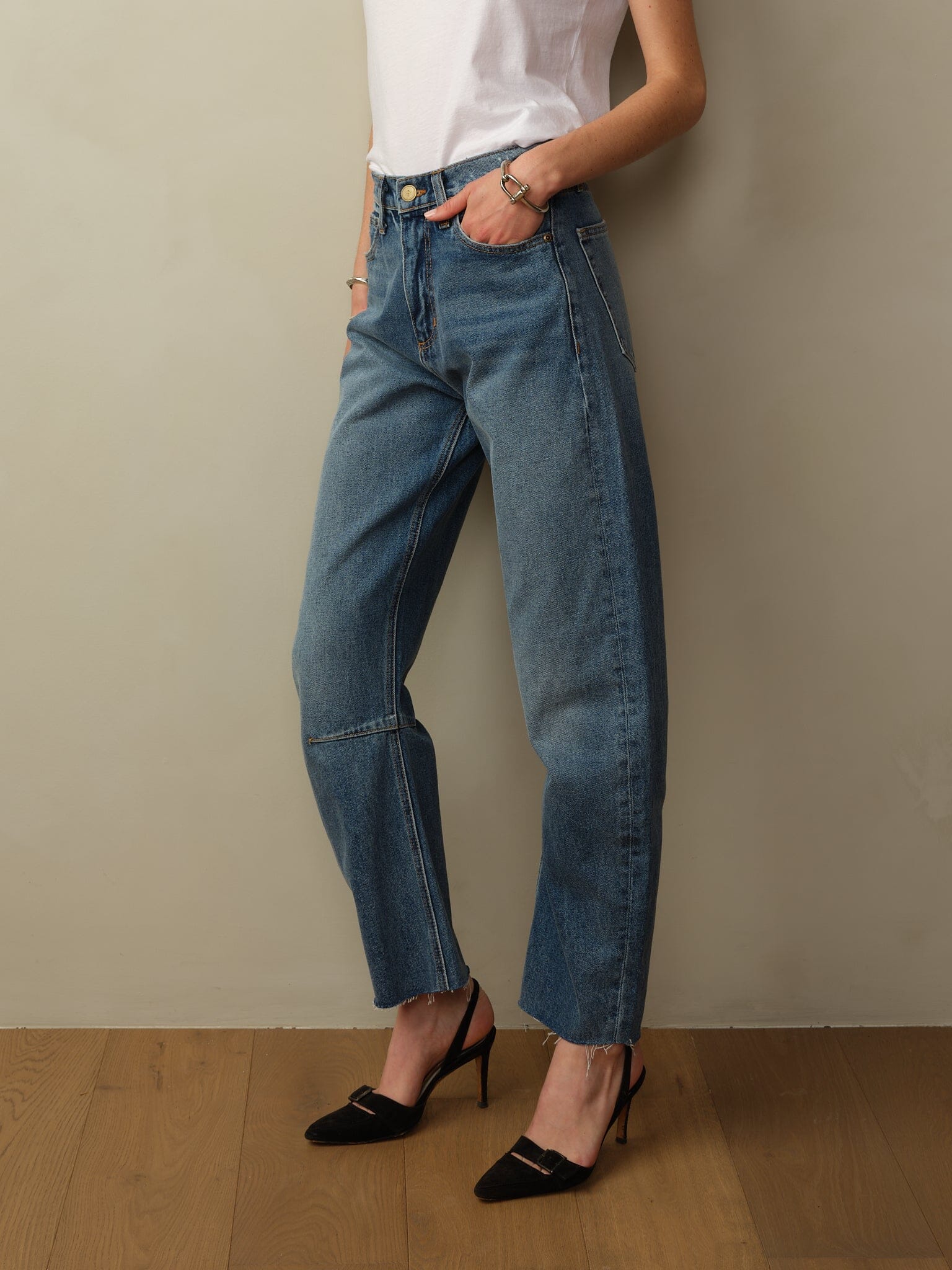 Women's Pilon Japanese Denim Pant - Berlin Blue