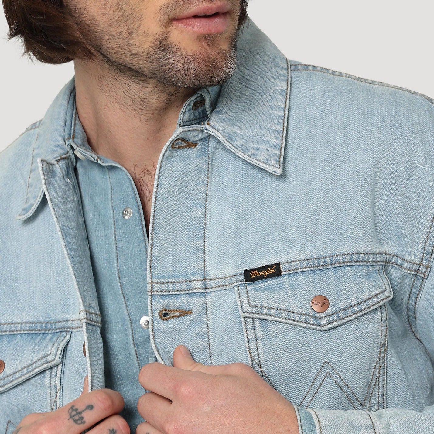 Anti blue hot sale denim jacket