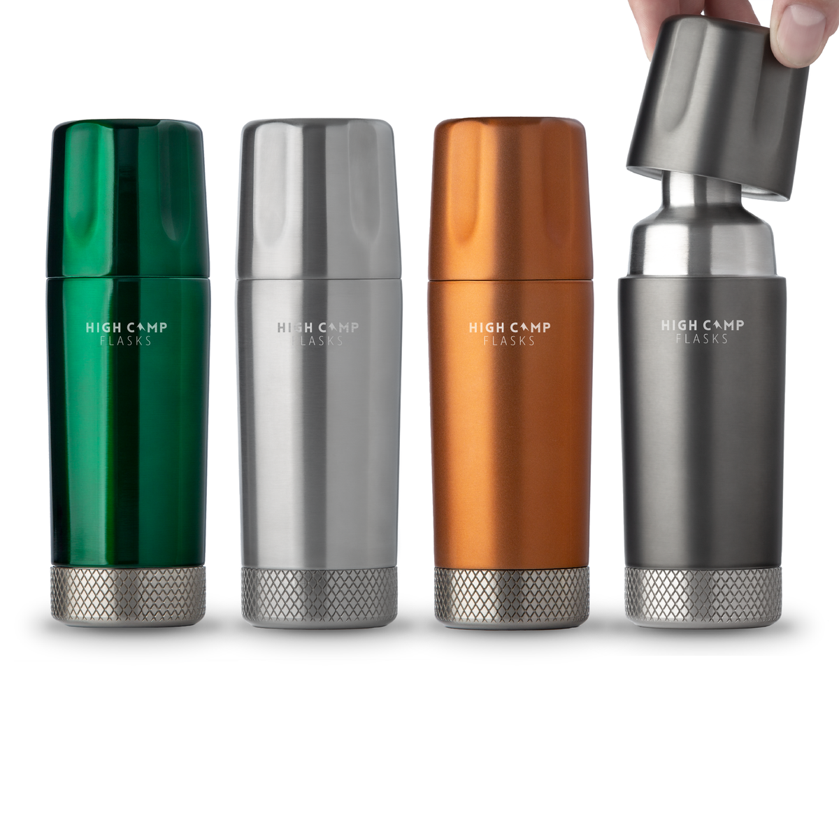 High Camp Flask is a Thermos Flask with 2 Magnetic Tumblers - Parenting  Healthy