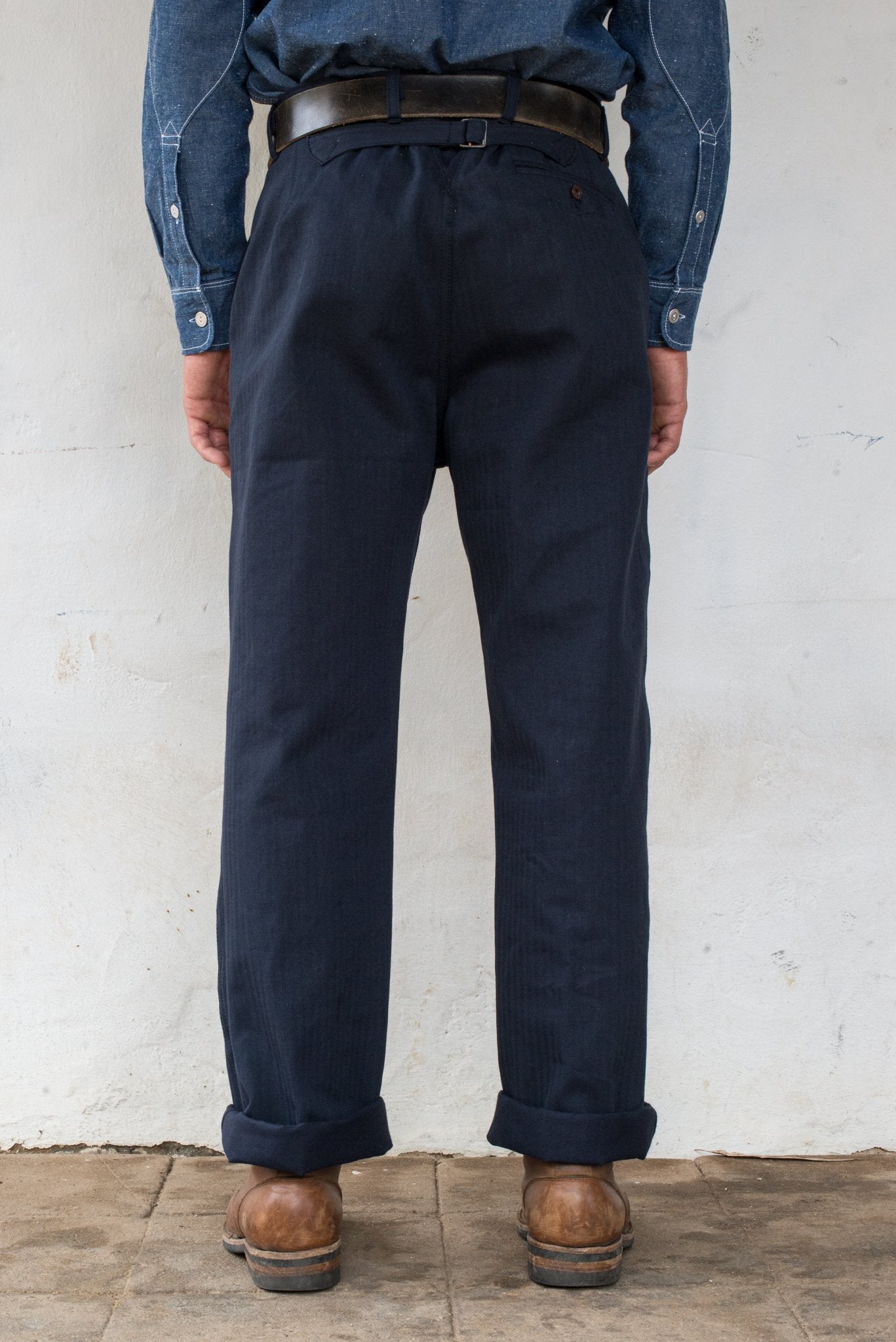 WESTERN PANT - NAVY