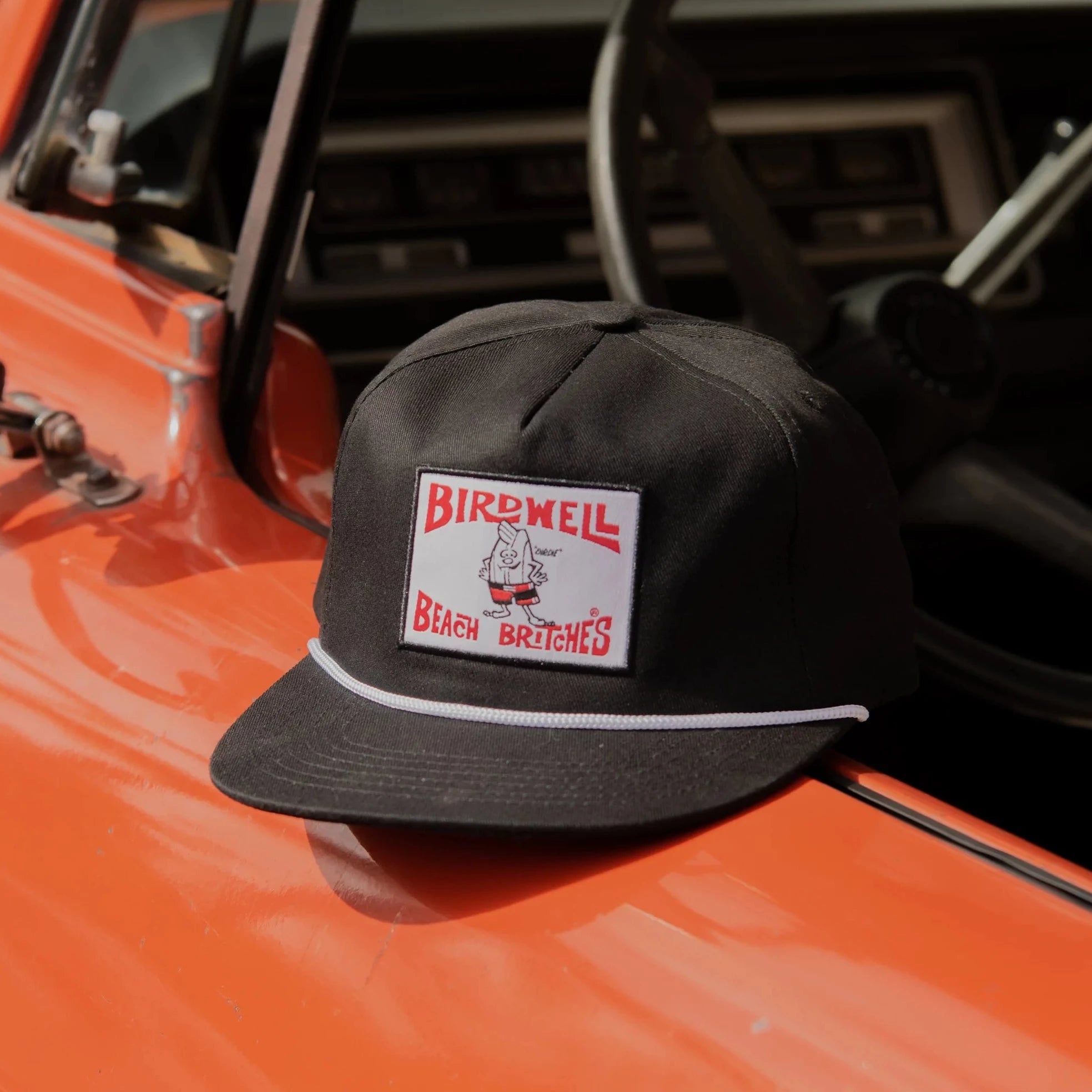 LICENSE PLATE SNAPBACK - BLACK