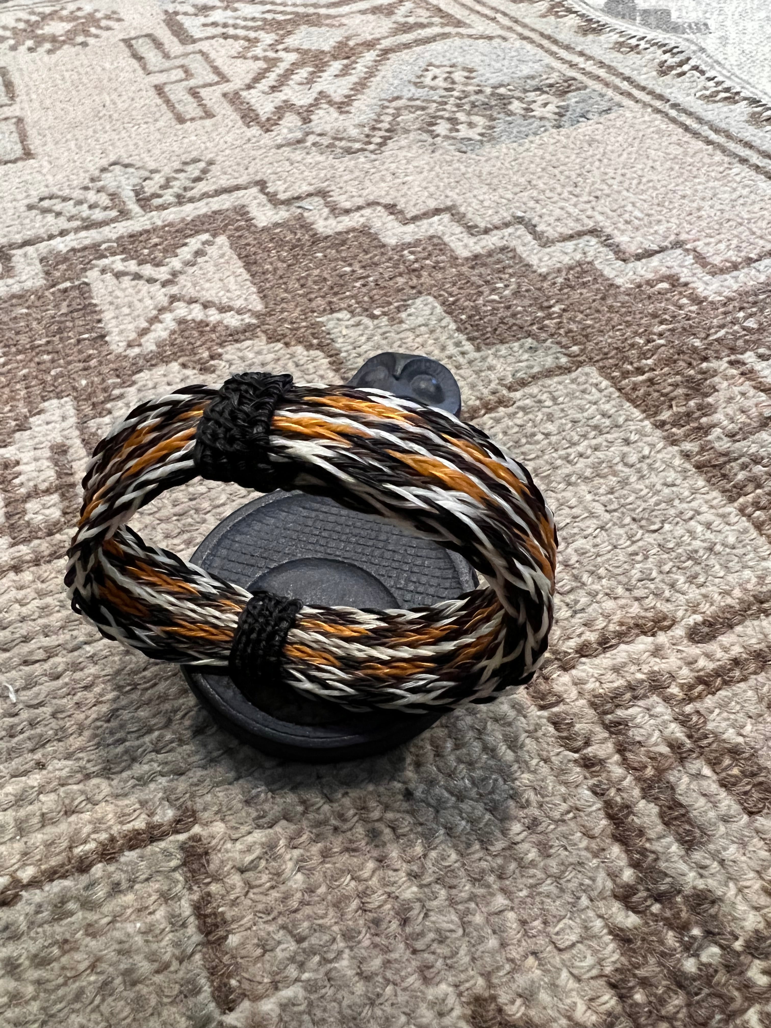 Hand-woven Horse Hair Bracelet - Wide