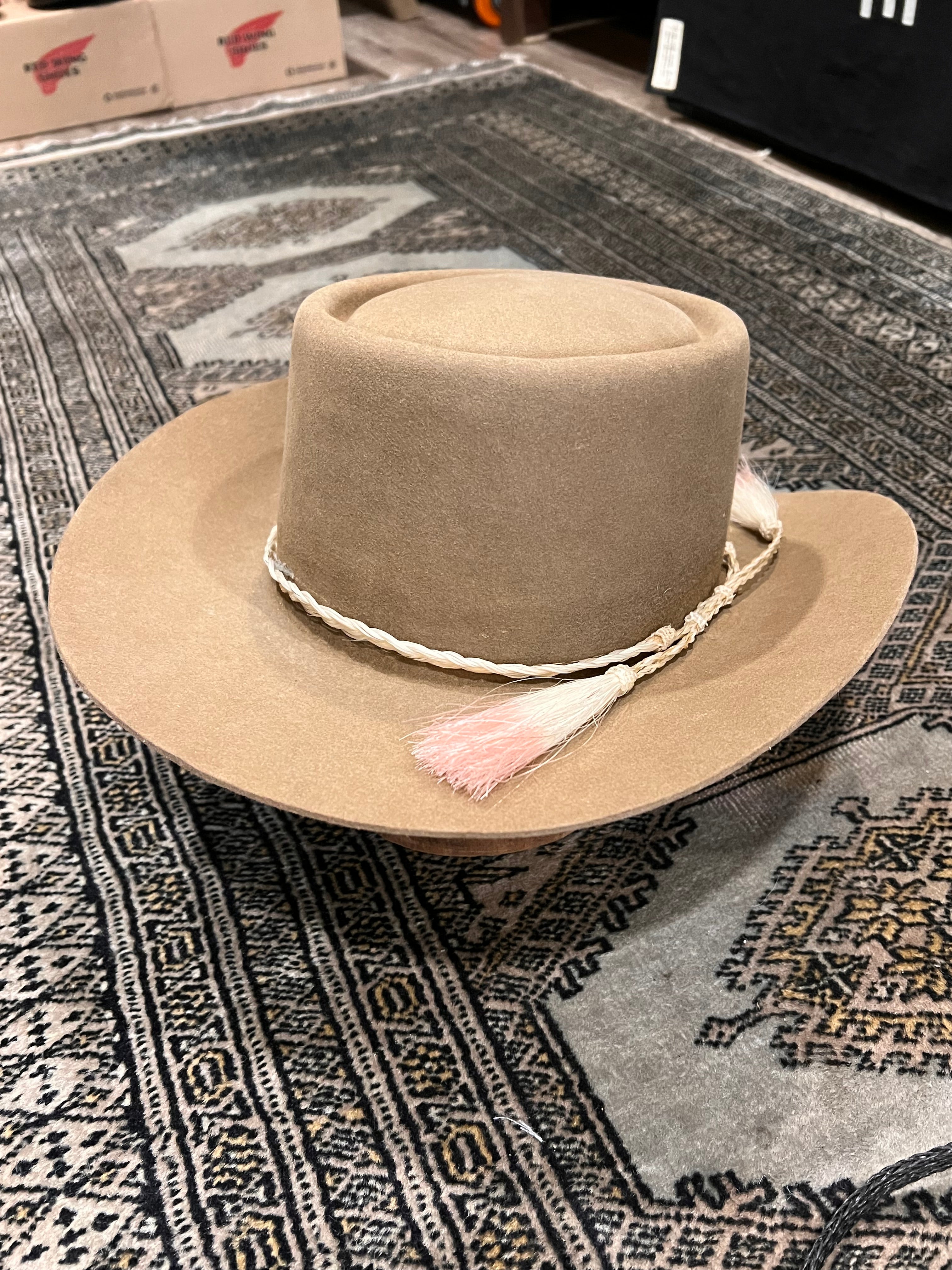 Western Horsehair Tapestry Hat Band - Camino